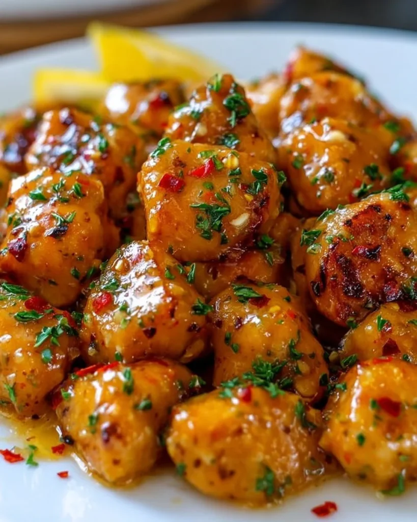 Cowboy Butter Chicken Bites with rich flavors and buttery sauce