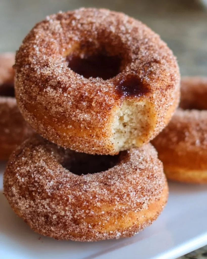Delicious Keto Cinnamon Sugar Donuts for a low-carb lifestyle