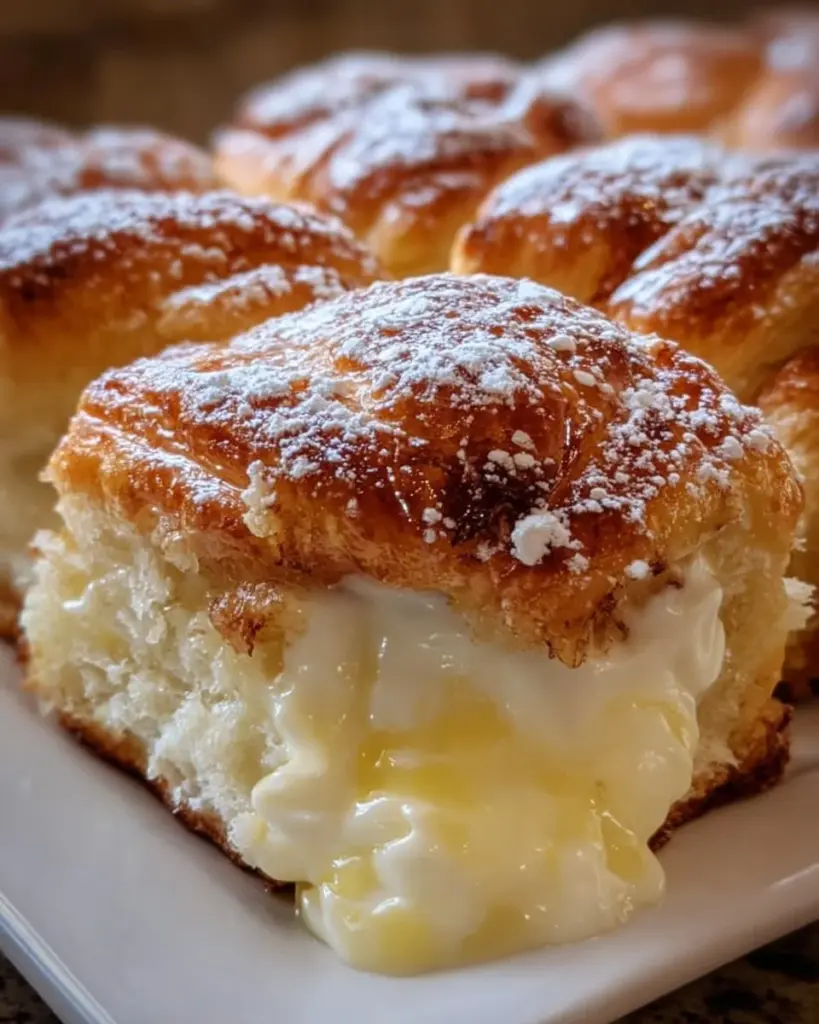 Delicious King’s Hawaiian Cheesecake Danish topped with cream cheese and fruit glaze
