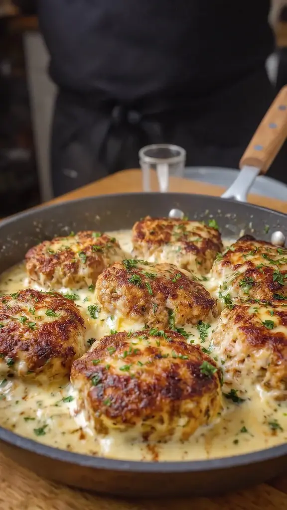 Delicious cheesy baked chicken parmesan with marinara sauce and melted cheese